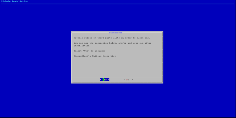 File:Pi-hole install StevenBlack list.png